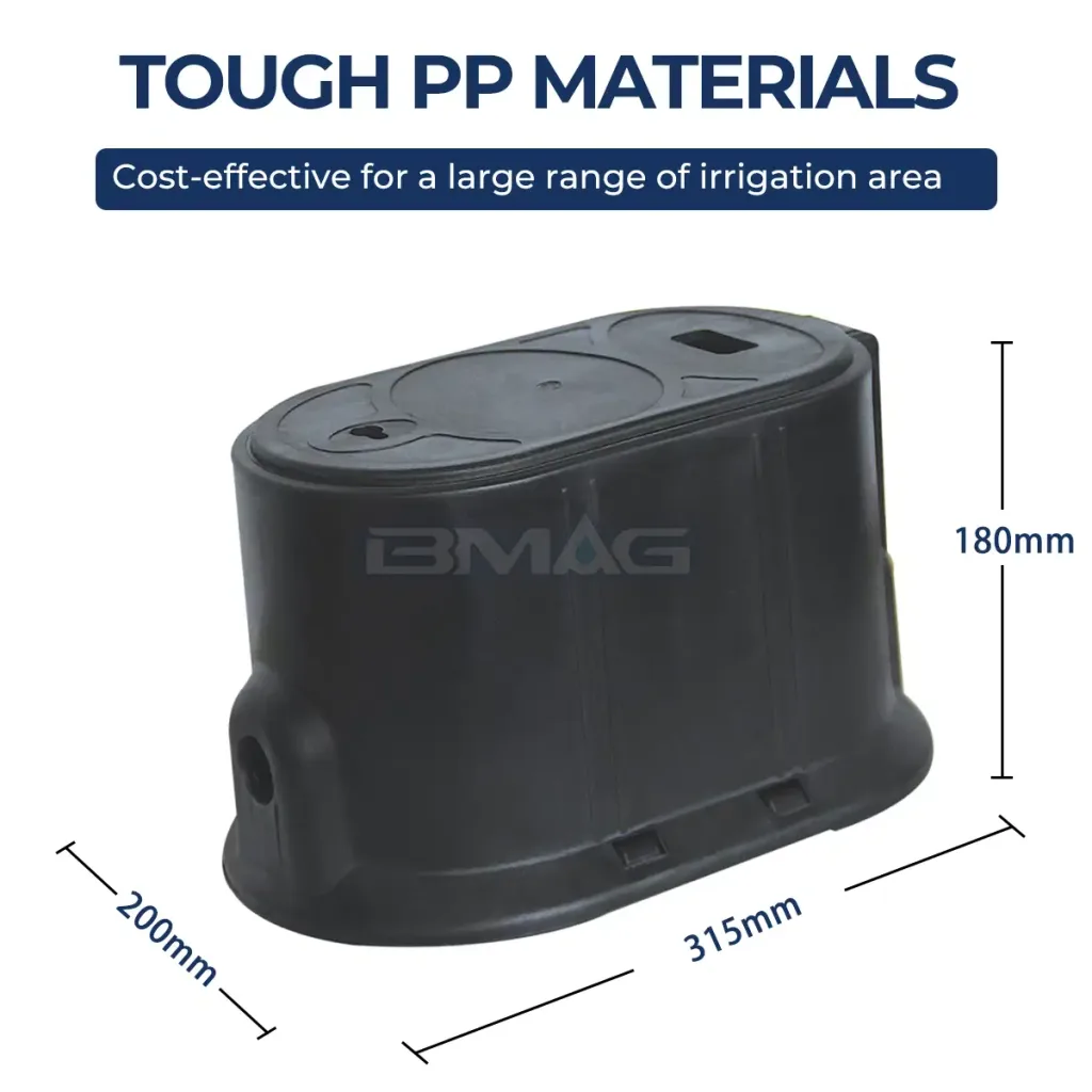 BMAG L315A Plastic Nylon Water Meter with Slot size